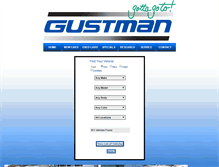 Tablet Screenshot of gustman.com
